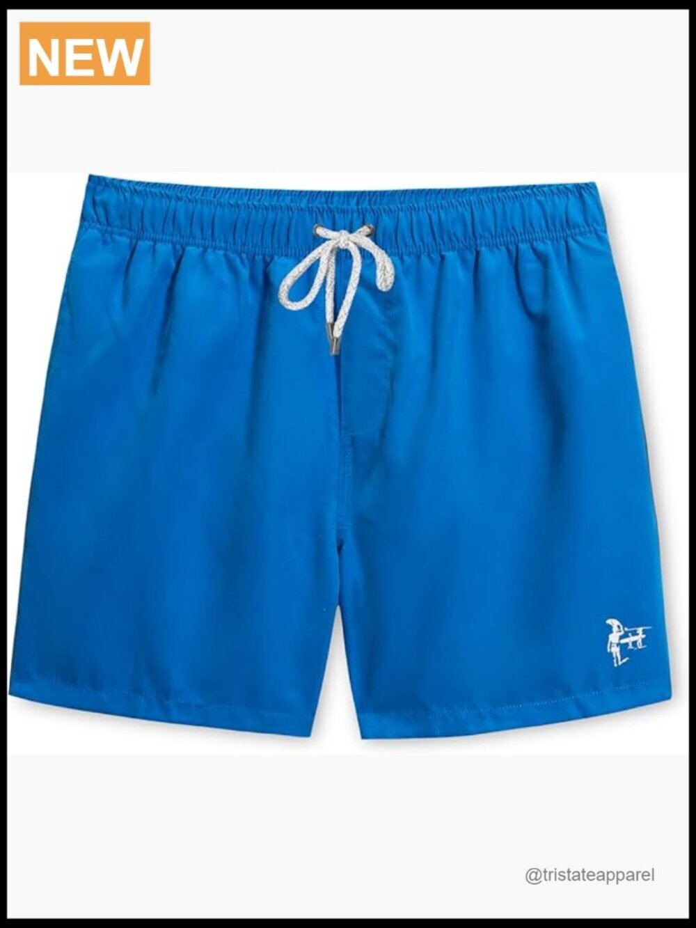 Mens Swim Trunks 17" Volley Length Quick Dry Water Repellent Mesh Liner